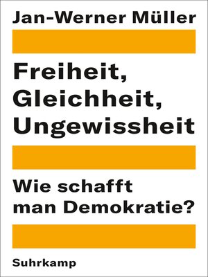 cover image of Freiheit, Gleichheit, Ungewissheit